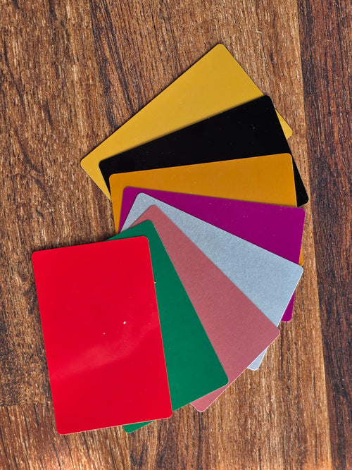 Business Card, Aluminum 10 pack