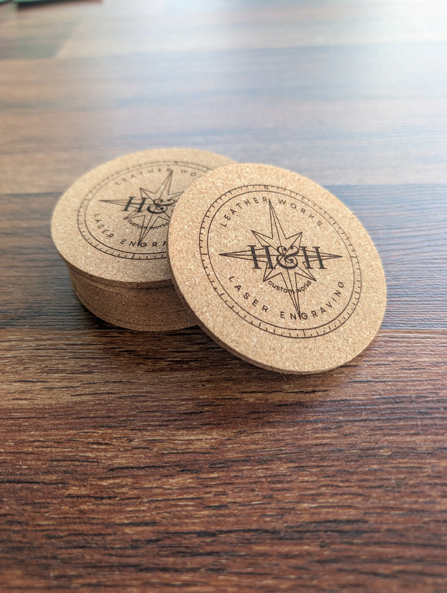 Coasters 4 Pack, Cork