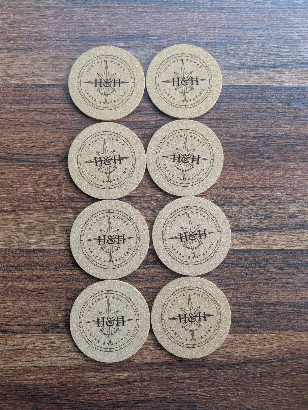 Coasters 4 Pack, Cork
