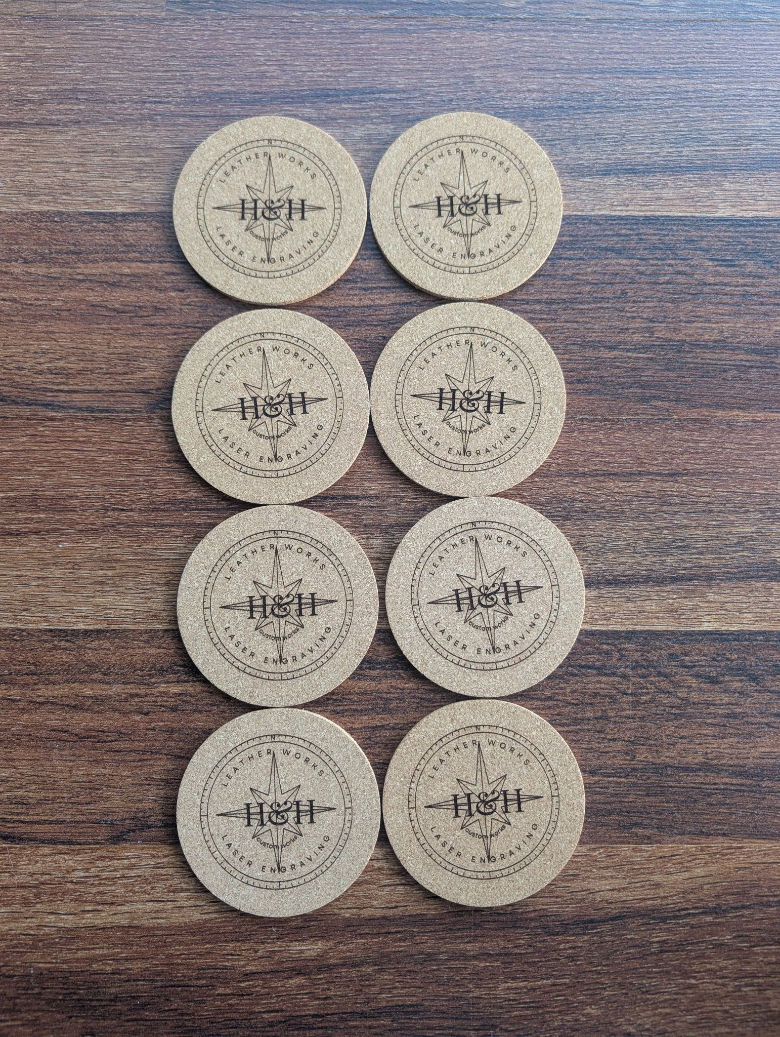 Coasters 4 Pack, Cork